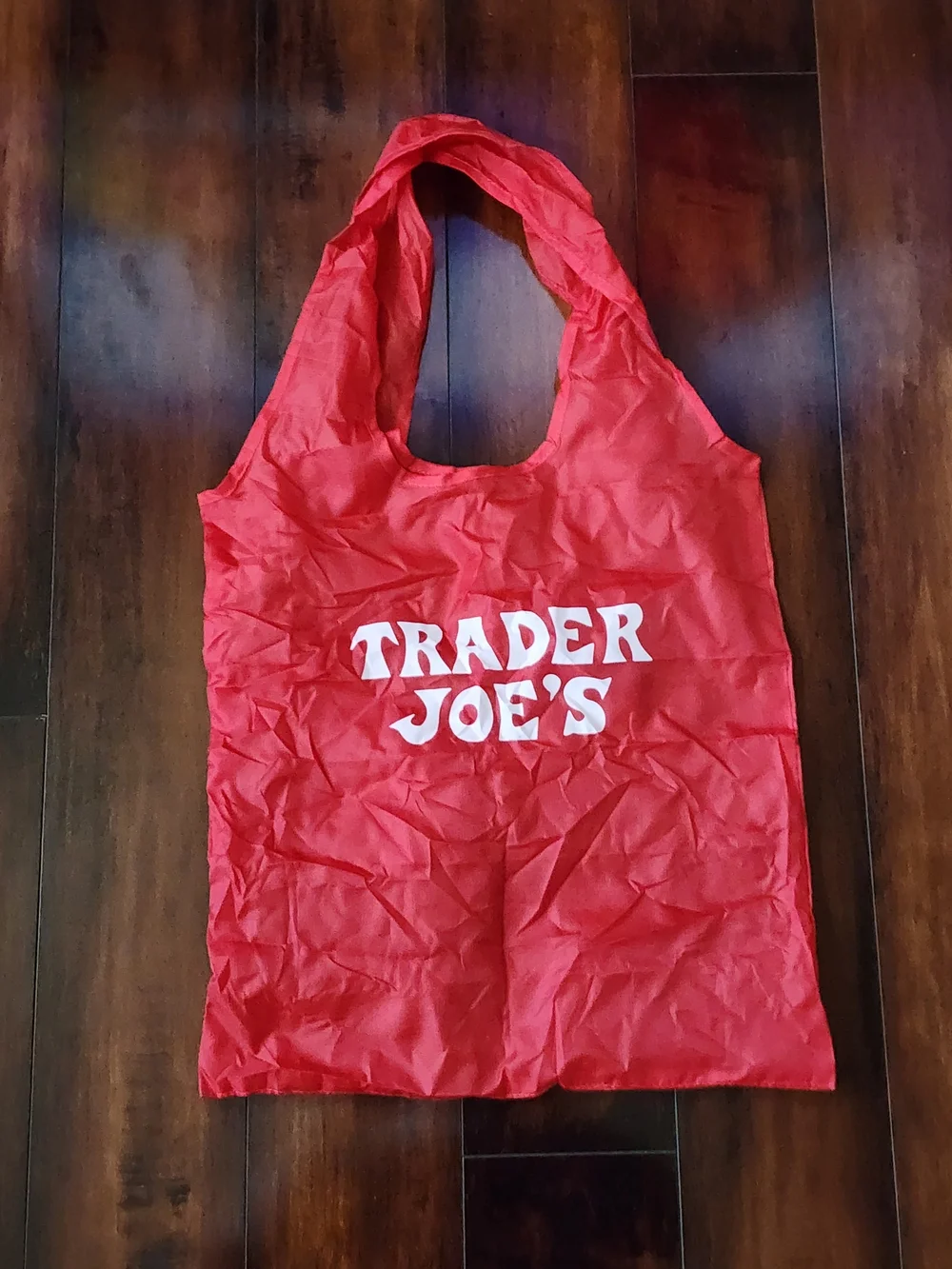 Trader Joe's Limited Edition Foldable Reusable Grocery Bag w/ Mini Storage Pouch